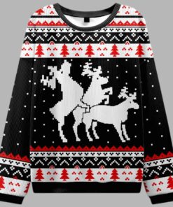 Fuck Elk Ugly Christmas Sweater