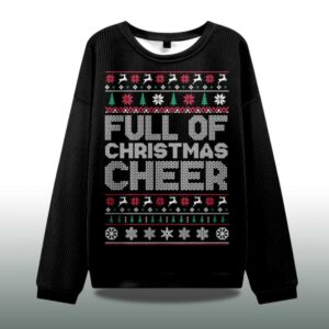 Alternative view of Full Of Christmas Cheer Ugly Christmas Sweater