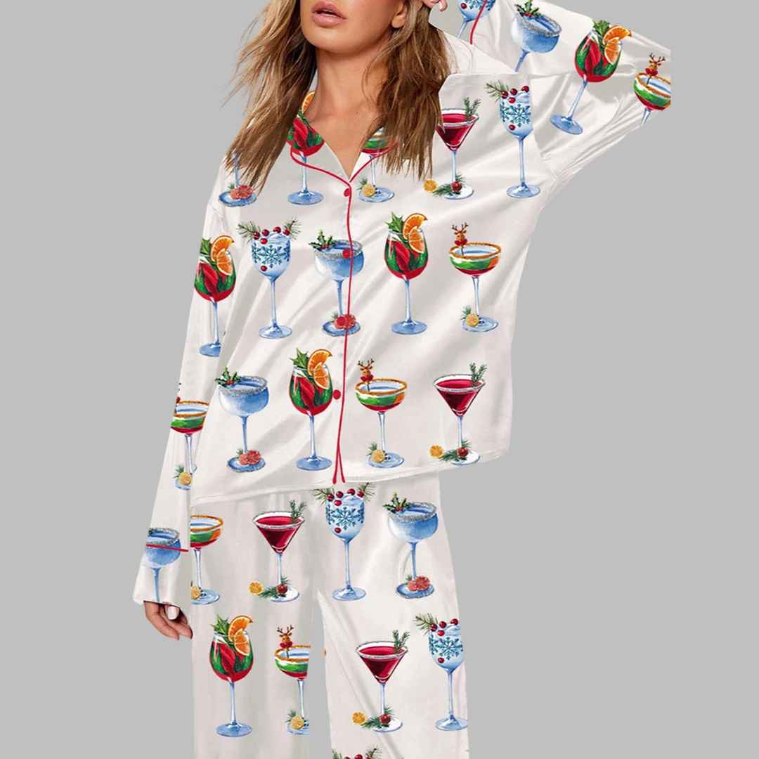 Full Of Holiday Spirit Pajama Set