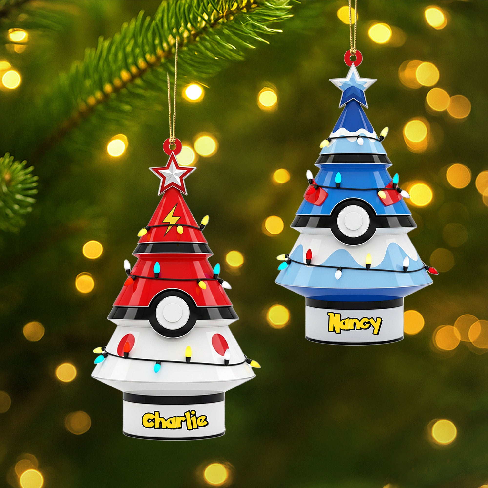 Alternative view of Fun Character Tree Ornament - Personalized Gifts For Movie Lovers 03ohti080925