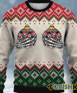 Fun Christmas Print Casual Crew Neck 