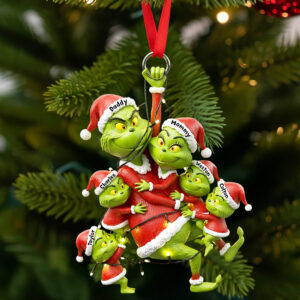 Alternative view of Fun Mischievous Christmas Ornament Personalized Gifts For Family 01QHDT150925
