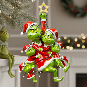 Alternative view of Fun Playing Family Hanging Ornament - Personalized Gifts For Family 03QHDT061025