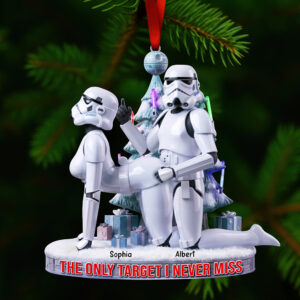 Fun Troop Couple Ornament - Personalized Gifts For Couple 02qhqn021025
