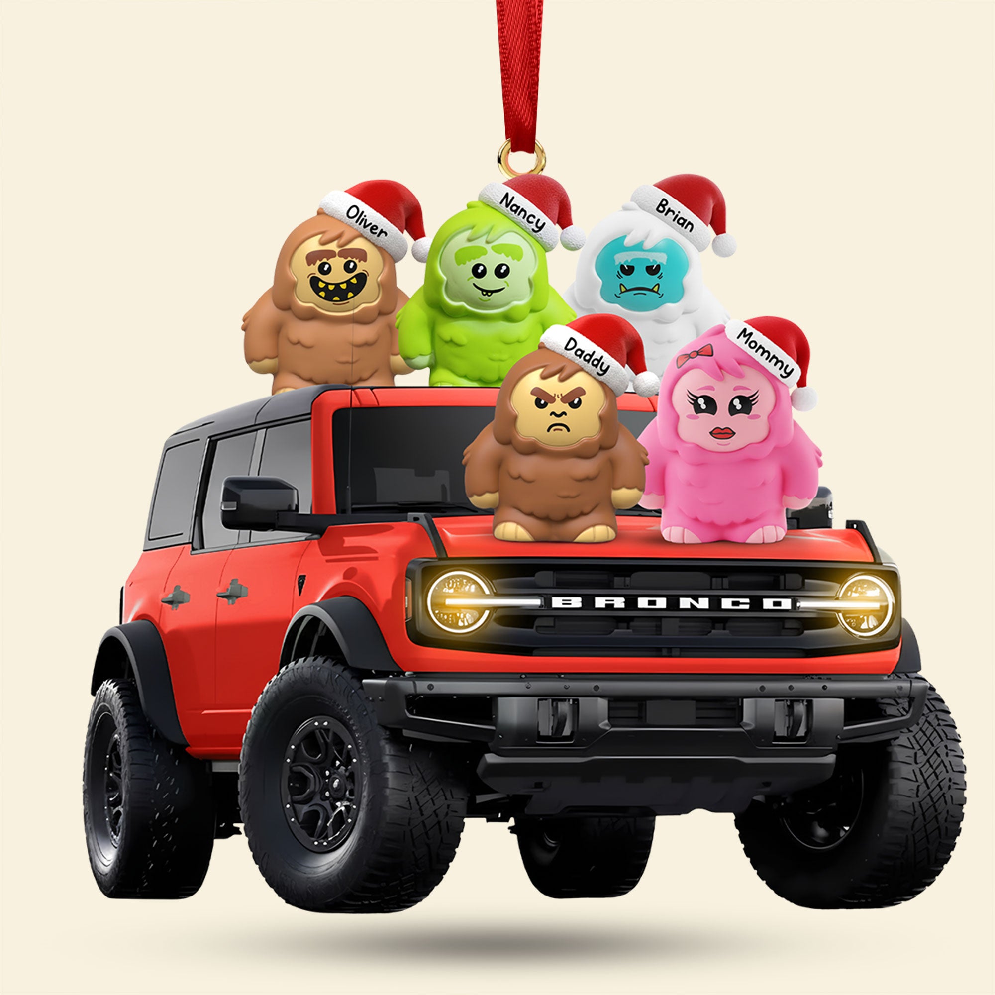 Fun Wild Off-road Gang Acrylic Ornament, Personalized Gifts For Off-road Lovers 02QHTI291025 - Image 3