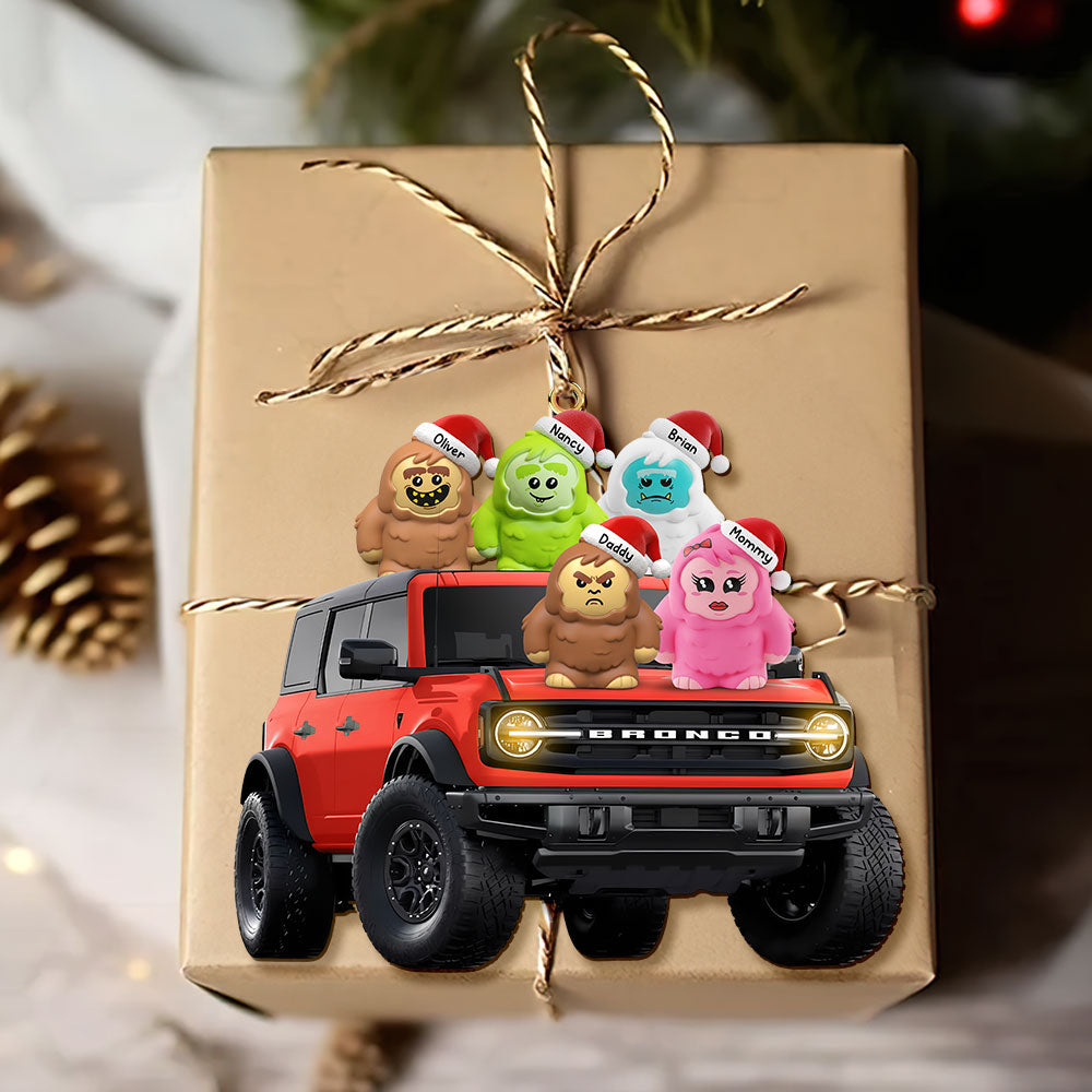 Fun Wild Off-road Gang Acrylic Ornament, Personalized Gifts For Off-road Lovers 02QHTI291025 - Image 4