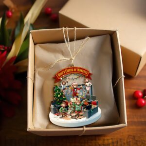 Alternative view of Funny Boss’s Circus Ornament – Personalized Gift For Office Workers 05NALU251025