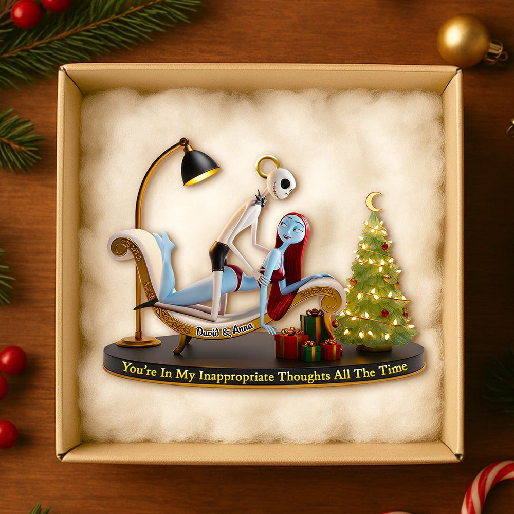 Funny Couple Christmas Ornament Personalized Gifts For Couple 01OHDT241025 - Image 3