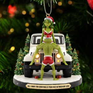 Alternative view of Funny Couple Ornament - Personalized Gift For Off Road Couple Christmas Ornament 04OHTI231025