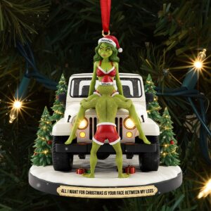 Funny Couple Ornament - Personalized Gift For Off Road Couple Christmas Ornament 04OHTI231025