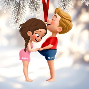 Funny Couple Ornament - Personalized Gifts For Couple 01qhqn181025