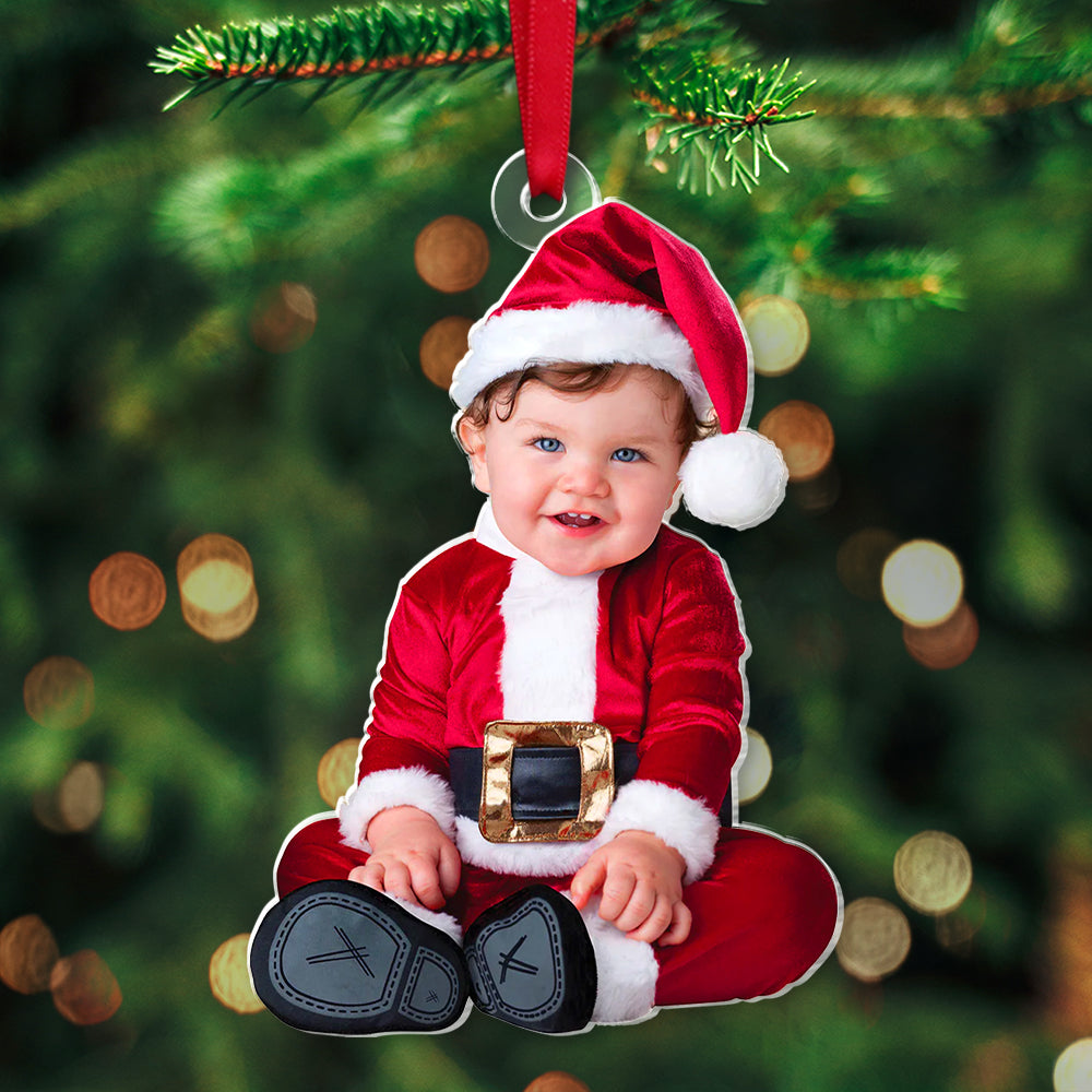 Funny Custom Face For Kids 03hutn260824 Personalized Christmas Ornament