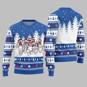 Funny Dancing Bowling Pins Ugly Sweater 2025 Christmas - Grishko.com
