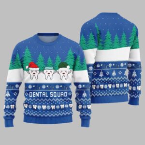 Funny Dental Squad Ugly Sweater 2025 Christmas - Grishko.com