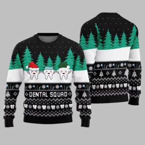 Alternative view of Funny Dental Squad Ugly Sweater 2025 Christmas - Grishko.com