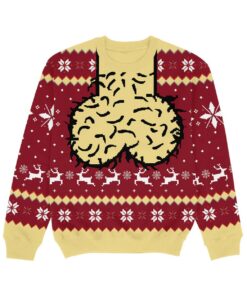Funny Dickhead Christmas Ugly Sweater