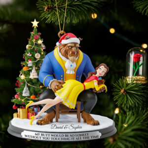 Alternative view of Funny Fairytale Ornament Christmas Personalized Gifts For Couple 03NADT090925