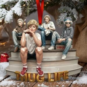 Funny Friends Ornament - Personalized Gift For Christmas Ornament 03OHQN051125