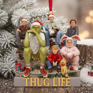 Alternative view of Funny Holiday Squad Ornament - Personalized Gift For Christmas 01OHTN031125