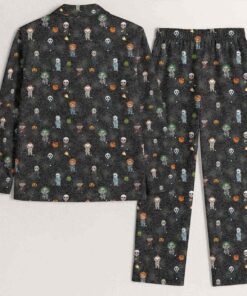 Alternative view of Funny Horror Character Golfing Pajama Set