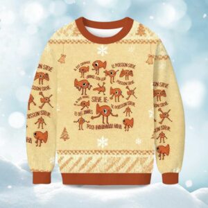 Funny Le Poisson Steve Christmas Ugly Sweater