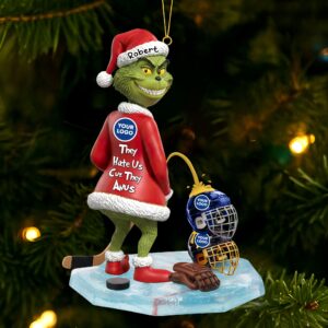 Alternative view of Funny Rivalry Christmas Ornament - Personalized Gifts for Sports Fans 03HUTI011025