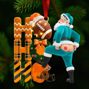 Funny Santa Christmas Ornament Personalized Gifts 01OHDT251025