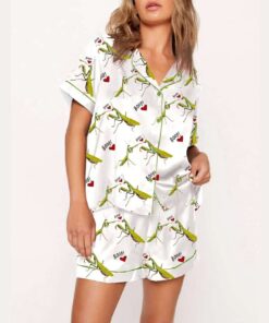 Alternative view of Funny Valentine Boop Love Heart Pajama Set