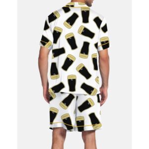 Alternative view of G Black Beer Satin Pajama Set For Men