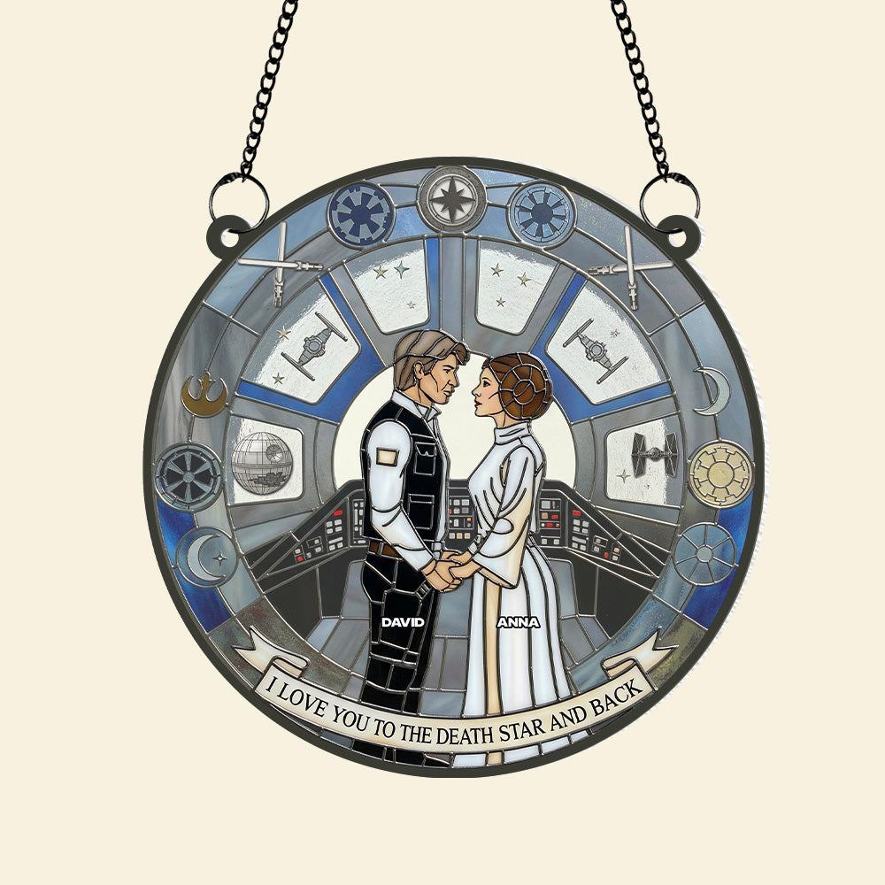 Galaxy Couple Suncatcher - Personalized Gifts For Couple 01ohtn140625 - Image 4