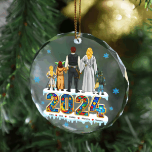 Alternative view of Galaxy Family Ornament - Personalized Gifts For Family