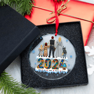 Galaxy Family Ornament - Personalized Gifts For Family
