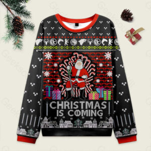 Game of Thrones Black Ugly Christmas Fuzzy Fleece Sweatshirt