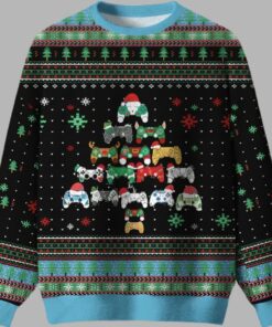 Gamepad Christmas Tree Ugly Christmas Sweater