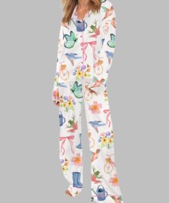 Alternative view of Garden Girl Coquette Pajama Set