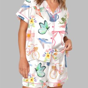 Garden Girl Coquette Pajama Set
