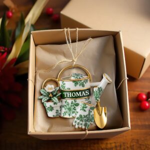 Alternative view of Garden Tools Acrylic Ornament - Personalized Gifts For Gardeners 02PGLU131025