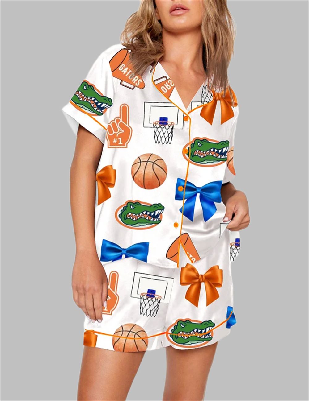 Gators Men's Basketball Championship Pajama Set
