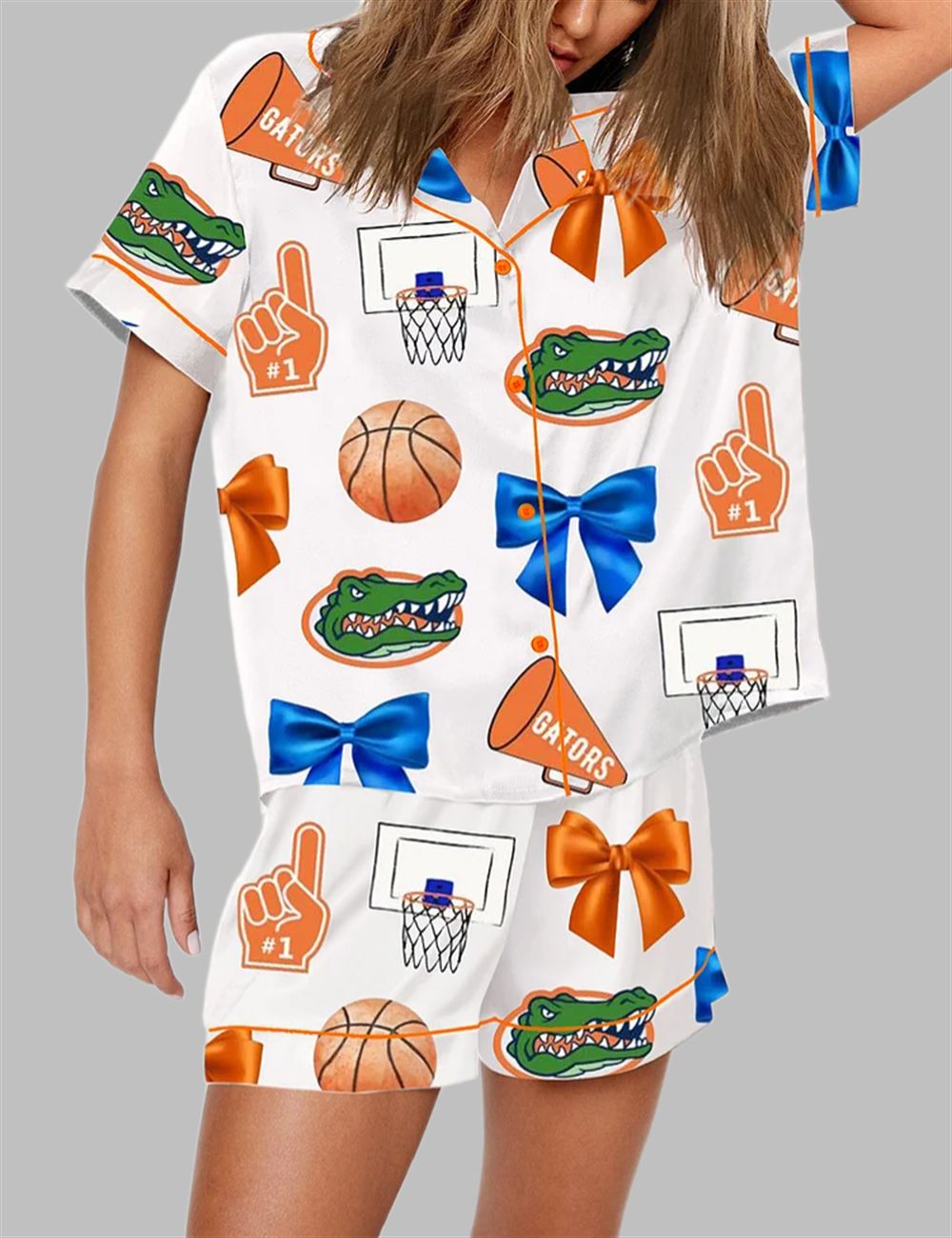 Alternative view of Gators Men's Basketball Championship Pajama Set
