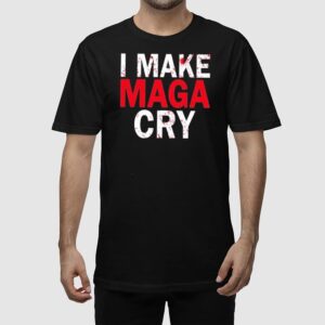 Alternative view of Gavin Newsom I Make MAGA Cry Shirt