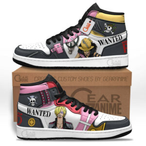 Usopp and Sanji Red J1s Sneakers 08