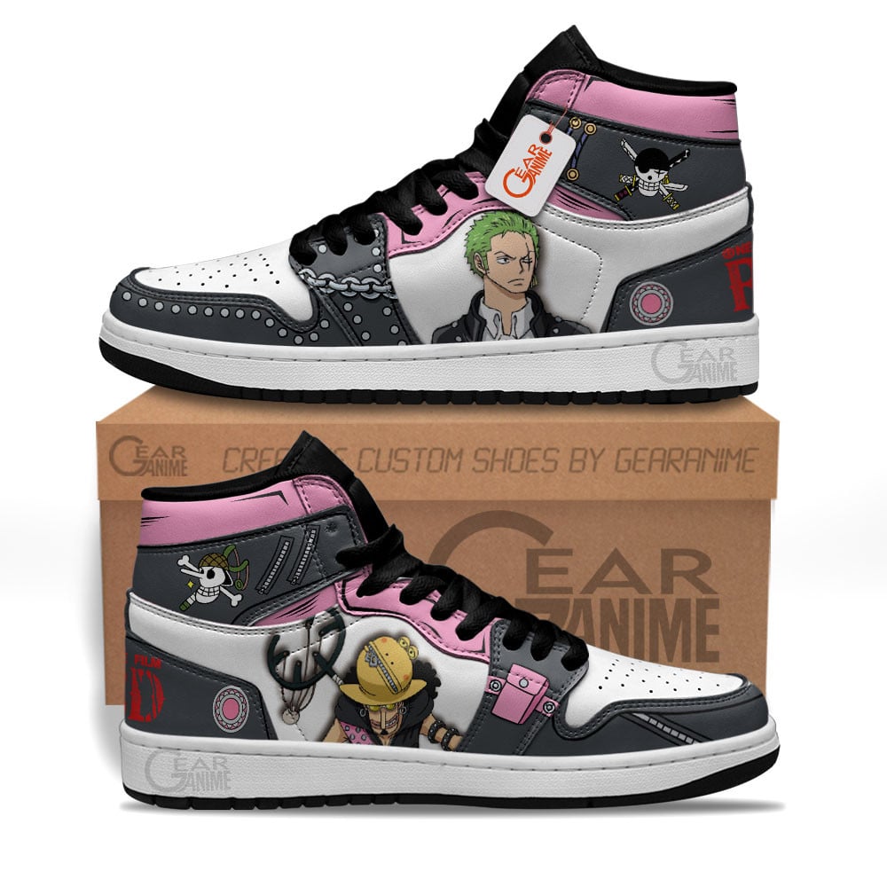 Luffy Sanji Usopp Zoro J1s Sneakers - Image 2