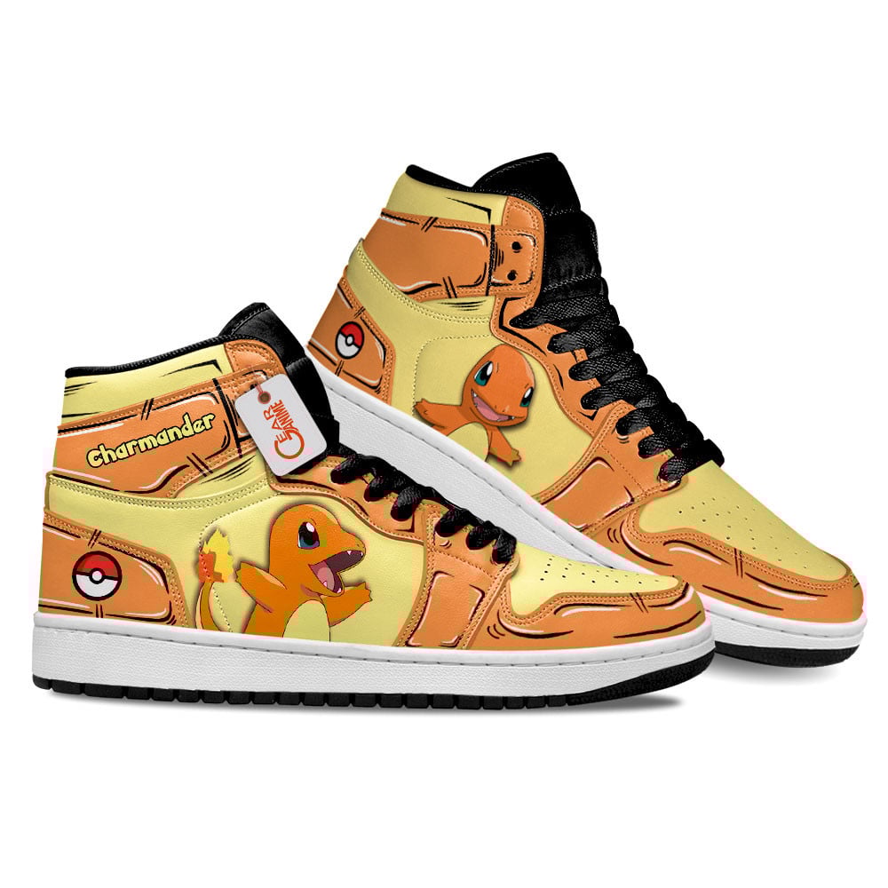 Charmander J1s Sneakers Anime Custom - Image 2