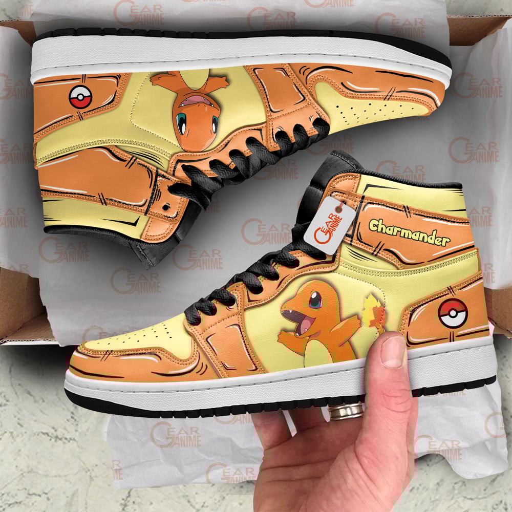 Charmander J1s Sneakers Anime Custom - Image 4