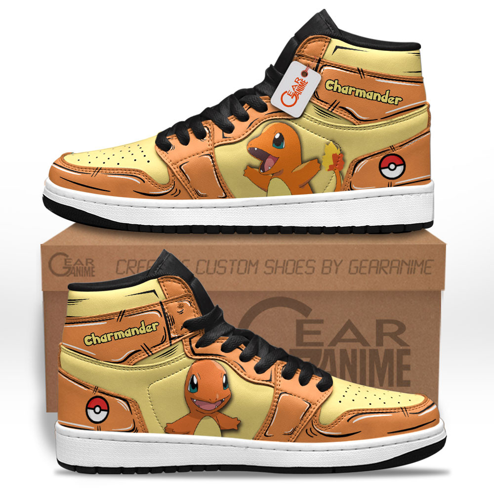 Charmander J1s Sneakers Anime Custom