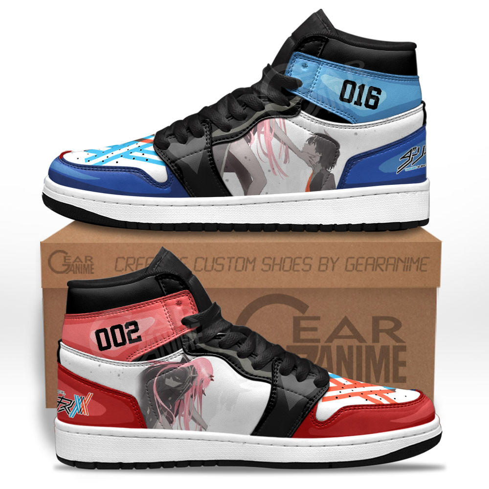 Zero Two and Hiro J1s Sneakers