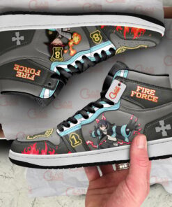 Alternative view of Shinra and Tamaki J1s Sneakers Character Style