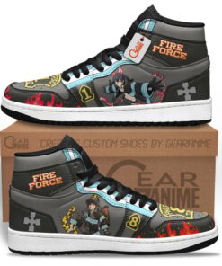 Shinra and Tamaki J1s Sneakers Character Style