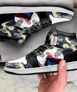 Alternative view of Anna Kanagawa Great Wave J1s Sneakers