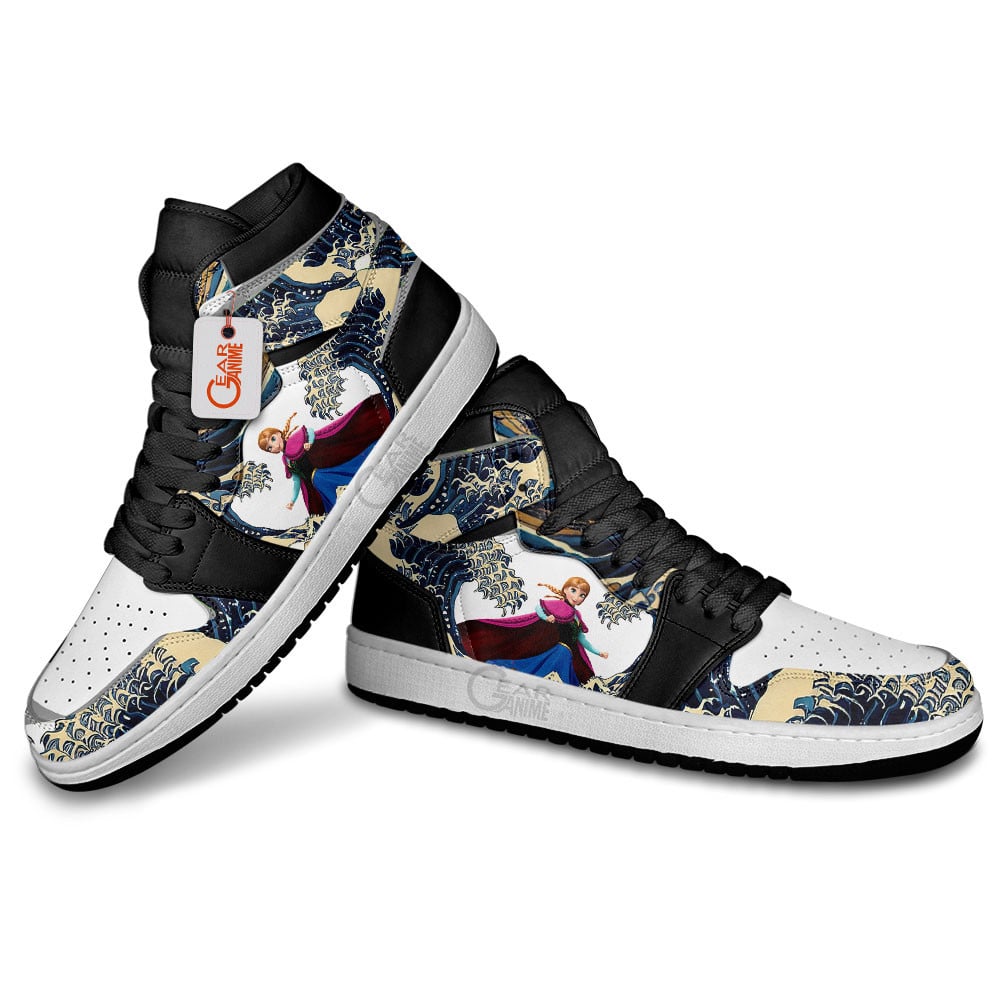 Anna Kanagawa Great Wave J1s Sneakers - Image 4
